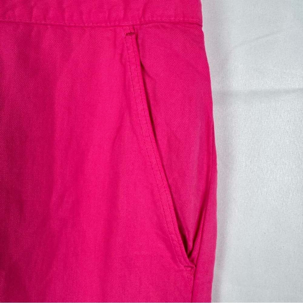 Outerknown S.E.A. Suit Short Sleeve Jumpsuit Organic Cotton Linen Hibiscus - Picture 5 of 11